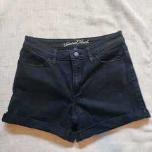 Universal Thread High Rise Black Shorts